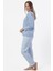 63610 Mavi Pijama Takımı 2