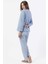 63610 Mavi Pijama Takımı 4
