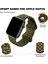 Apple Watch Seri 49/46/45/44/42 mm Uyumlu Soft Silikon Ayarlanabilir Kordon 3