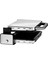 Lono Contact Grill Çelik 2 Bölmeli Elektrikli Izgara & Tost Makinesi 2100 W 7