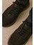 , Erkek Hakiki Deri Sneaker 1531037Z24112 Haki 2