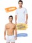 Erkek Kolu Bantlı Sıfır Yaka Atlet ve Boxer Takım 6'lı Set (12 Parça) SER0004 - SER0060 1