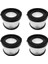 4pcs DCV501HB Dewalt DCV501HB Için Filtreler 20V Kablosuz El Vakumu DCV5011H Yıkanabilir Yeniden Kullanılabilir Filtreler Yedekleri (Yurt Dışından) 1