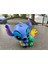 Stitch Figürlü Sert Plastik Anahtarlık 2