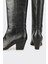 Siyah Deri Kadın Çizme 4