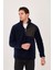 Regular/normal Kesim Dik Yaka Fermuarlı Polar Erkek Sweatshirt - R2642 1