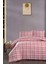 Cotton Collection Flanel R Çift Kişilik Nevresim Takımı Ekose Kırmızı 2