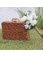2x Piknik Sepeti Dokuma Vintage Bavul Dokuma Depolama Sepeti Rattan Depolama Çantası Piknik Örgü Çamaşır Sepeti B (Yurt Dışından) 2