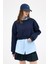 Laci Kadın Crop Bisiklet Yaka Sweatshirt 9210M 3