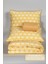 Riva Nevresim Takımı Tek Kişilik Lastikli Çarşaf (160X220 Cm) Sarı 14