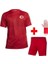 Türkiye Euro 2024 Isimsiz Kırmızı Çocuk Forması 4'lü Set (Red) 1