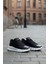 ZRC2533 Premium Özel Taban Erkek Siyah Sneaker 3