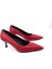 Kırmızı Hakiki Deri Stiletto 2