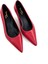 Kırmızı Hakiki Deri Stiletto 4