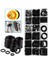 Powermaster PM-28533 800 Parça Kauçuk Conta Halka Seti 28 Farklı Ölçü O-Ring Nitril Nbr Su Geçirmez 1