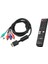1 Pcs Ps2/ps3/ps3 Slim Hdtv&#39 Ye Hazır Tv Hd Bileşeni Av Kablosu 5 Telli 6ft ve 1 Pcs BN59-01315B Uzaktan Konuşma (Yurt Dışından) 1