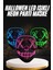 Techmrt Hallowen Parti Maskesi Neon LED Işıklı Maske 3 Modlu Cadılar Bayramı Maskesi 1