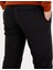 Erkek Siyah Slim Fit Keten Karışımlı Kanvas Pantolon 50259760-VR046 7