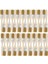 Boya Lekeleri Için 60 Adet Boya Fırçaları ve Yonga Boya Fırçaları Vernikler Yapıştırıcılar - 36PCS 1 Inç (24MM) ve 24PCS 2 Inç (48MM) (Yurt Dışından) 3