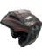 Jk-20 JK902 Çene Pedli Güneş Vizörlü Çeneden Açılır Kask [b-1] L Beden 6