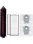 Roborock Için Yüksek Hızlı Temizlik Haddeleme Fırçası S8 S8 S8+ S8 Pro G20 Değiştirme Temizlik Haddeleme Fırçası Hepa Filtre Toz Çantası (Yurt Dışından) 1