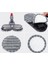 18PCS Superfine Fiber Fırça Baş Paspas Kumaşları Dyson V6 V7 V7 V8 V10 V11 Vakum Süpürücü (Yurt Dışından) 3