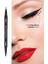 Stylist Duo Liner 2 In 1 Eyeliner Kalemi Siyah Renkli Kolay Uygulama 4