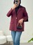 Alpaco Cepli Tek Düğmeli Likralı Ceket -Bordo -Collectıon 1