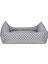 Techmrt Pet Comfort Uniform Gri Puyeli Köpek Yatağı M 60X70CM 3