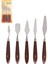 5 Parça Resim Spatula Seti Boya Palet Bıçağı Painting Knife CIN549 5