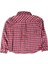 Pamuklu Pötikare Ekose Kışlık Erkek Çocuk Gömlek Kırmızı 5