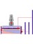 Dyson V6 V7 V7 V7 V8 V11 V11 Vakum Süpürge Yumuşak Silindir Kafa Yedek Aksesuarları Yedek Parçalar 4 Set (Yurt Dışından) 2