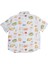 %100 Pamuk Desenli Yazlık Erkek Çocuk Gömlek 4