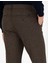 Erkek Kahverengi Slim Fit Kanvas Pantolon 50259719-VR029 7