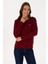 Kadın Bordo Hırka (Triko) 50307719-VR014 1