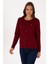 Kadın Bordo Hırka (Triko) 50307719-VR014 3