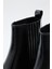 Bot 2521 - Yanları Lastikli Bilek Boy Siyah Kadın Bot 2