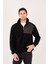 Regular/normal Kesim Dik Yaka Fermuarlı Polar Erkek Sweatshirt - R2642 1