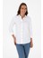 Kadın Beyaz Gömlek Basic 50308024-VR013 3