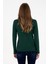 Kadın Koyu Yeşil Sweatshirt 50307755-VR079 5