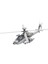 2607 1/35 Ölçek, AH-64D Apache Longbow (J.g.s.d.f) Saldırı Helikopteri, Plastik Model Kiti 9