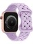 Apple Watch Seri 49/46/45/44/42 mm Uyumlu Soft Silikon Ayarlanabilir Kordon 1