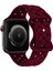 Apple Watch Seri 49/46/45/44/42 mm Uyumlu Soft Silikon Ayarlanabilir Kordon 1