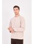 Rahat Kesim Dokulu Ottoman Kumaş Baskılı Erkek Sweatshirt -R2601 4