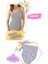 Kadın Ribana Geniş Askılı Atlet ve Bato Külot Takım 6'lı Set (12 Parça) TKD0136 - TKD0924 1