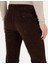 Erkek Koyu Kahverengi Slim Fit Kadife Kanvas Pantolon 50259715-VR084 7