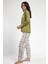 63605 Yeşil Pijama Takımı 2