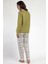 63605 Yeşil Pijama Takımı 4
