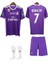 R.e.a.l M.a.d.r.i.d 2017 Cardiff Şampiyonlar Ligi Cristiano Ronaldo Çocuk Forması 4'lü Set (Armalı) 1