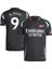A.r.s.e.n.a.l 2024/25 Yeni Sezon G.jesus Deplasman Forması (Black) 1
